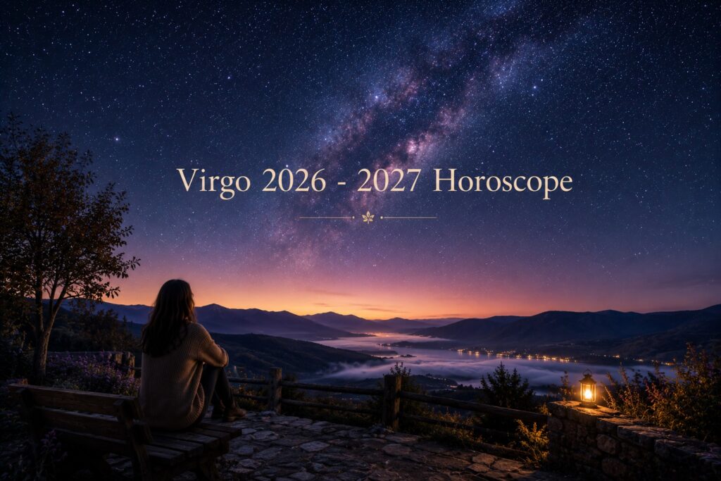 A woman celebrating a Virgo birthday looks out toward her future and the year ahead.